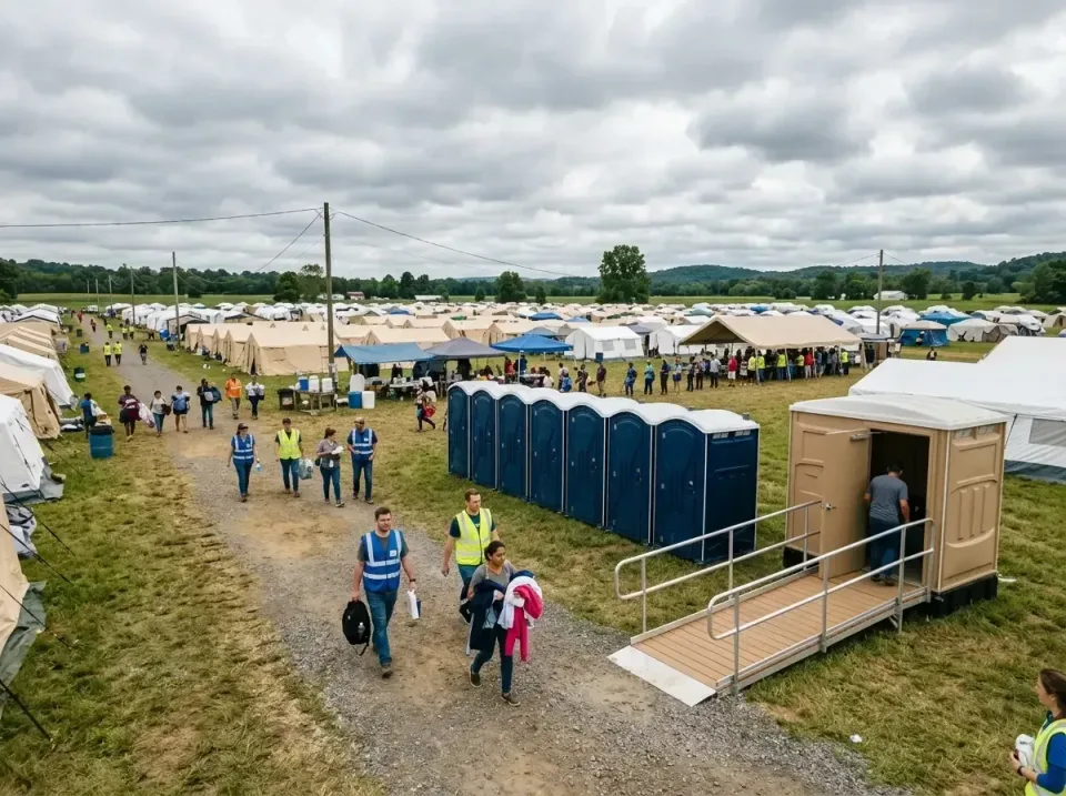 disaster-relief-camp-restrooms-010 — frequently asked questions, Dumpster & Portable Bathrooms Rental in Kitsap Lake, WA